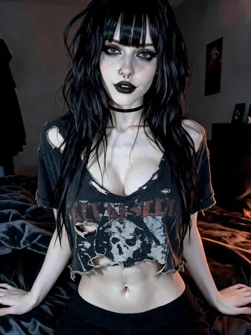 Velvet Hex cam on Candy AI